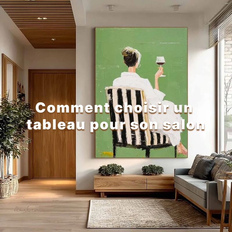 Comment choisir un tableau pour son salon 