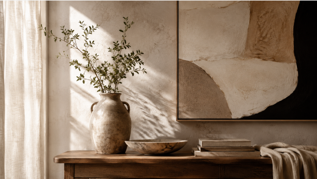 Alt SEO :
Œuvre d’art intégrée dans un intérieur 