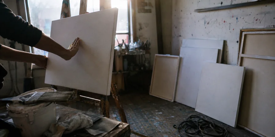 châssis toiles atelier