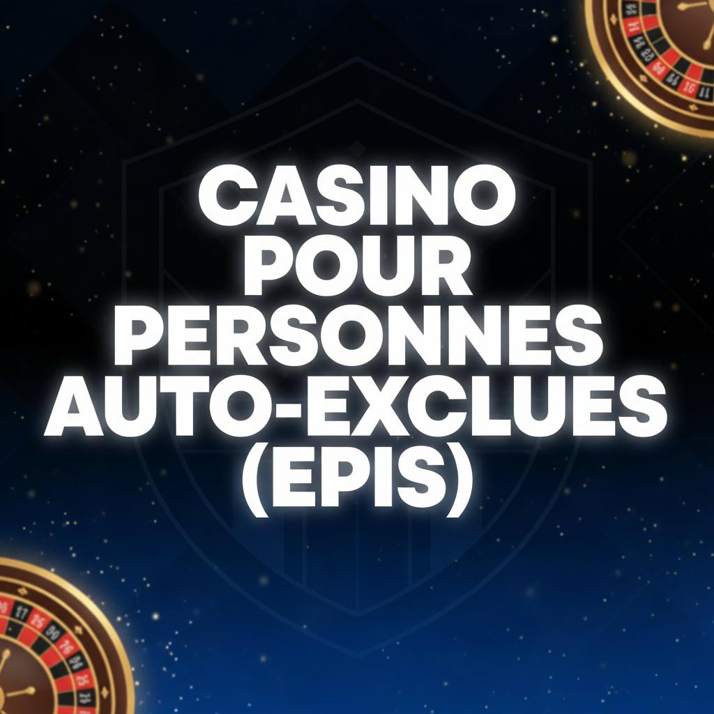 Casino pour personnes auto-exclues (EPIS)