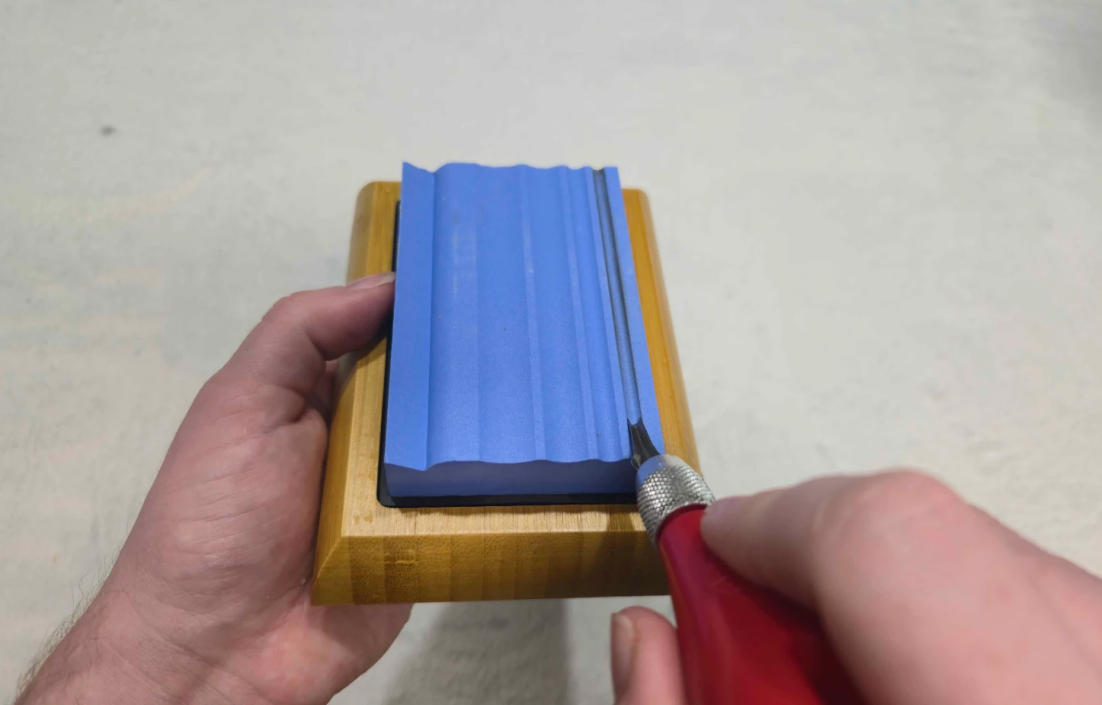 How to sharpen Linocutters