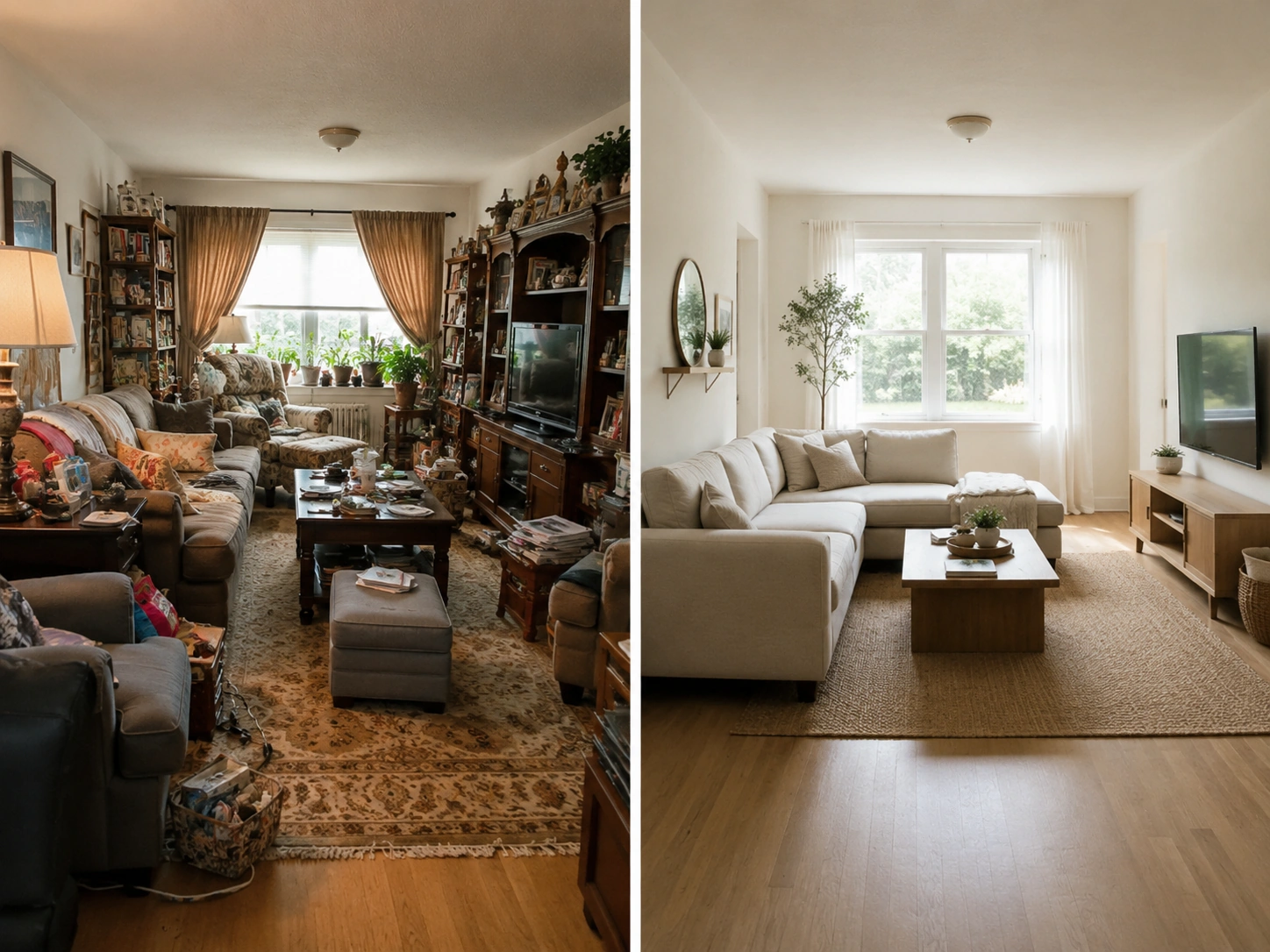 espace surchargé intérieur