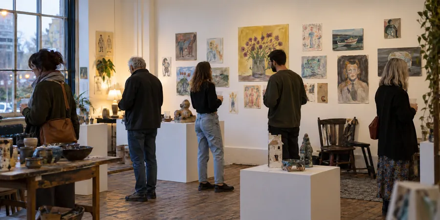 Exposition travaux participants
