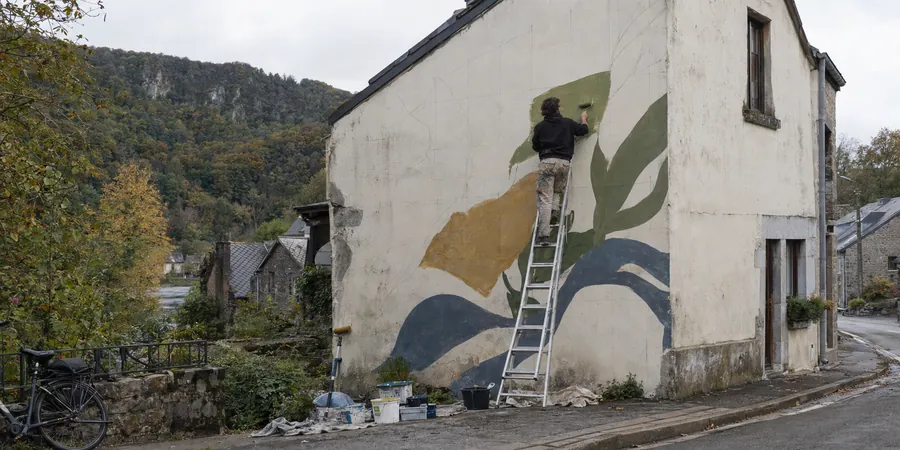 Fresque murale Chaudfontaine