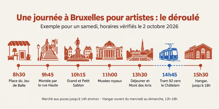 Journée artistes Bruxelles