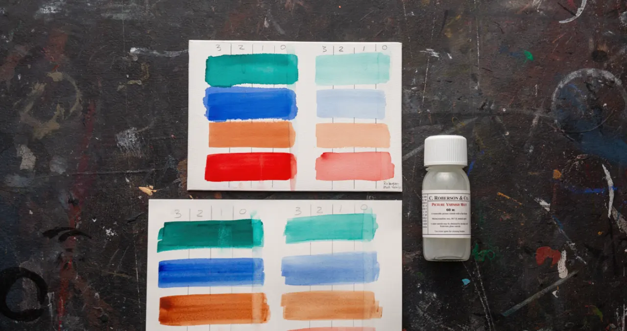 Solvants pour le vernis aquarelle Daler-Rowney