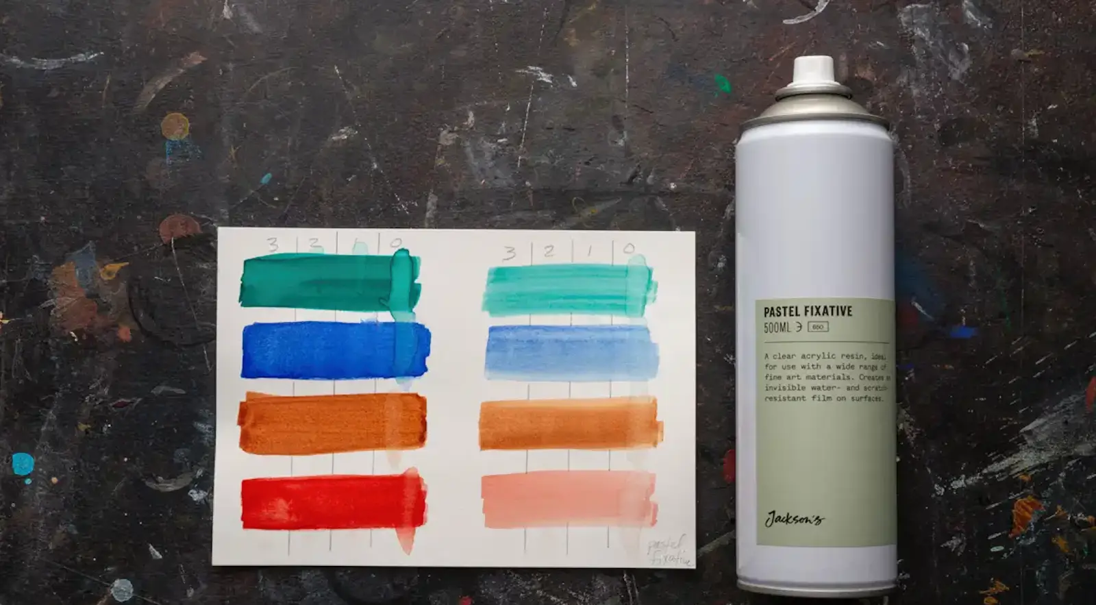 Fixatif pour aquarelle Schmincke (spray)
