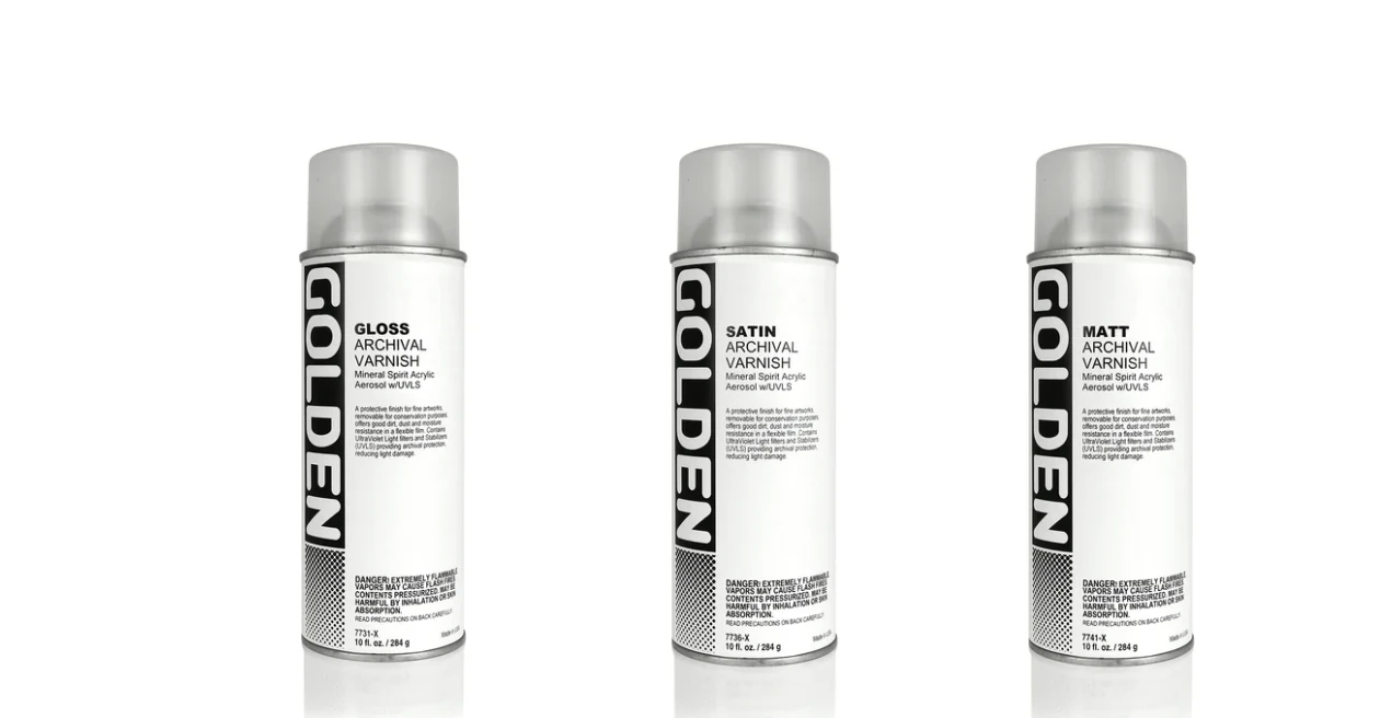 Vernis mat Golden Archival MSA (aérosol)