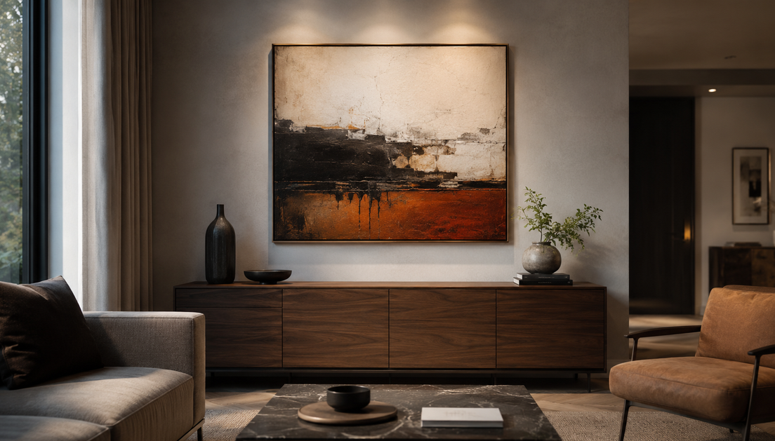 œuvre d'art salon