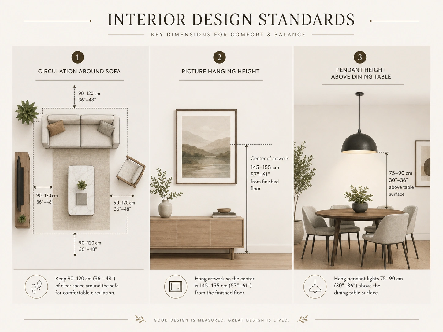 normes design intérieur