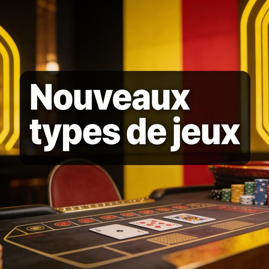 Nouveaux casino types de jeux