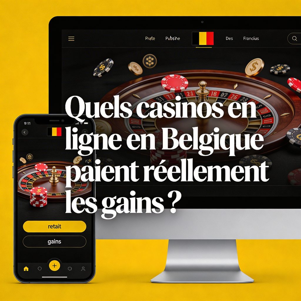 Quels casinos en ligne en Belgique paient réellement les gains ?