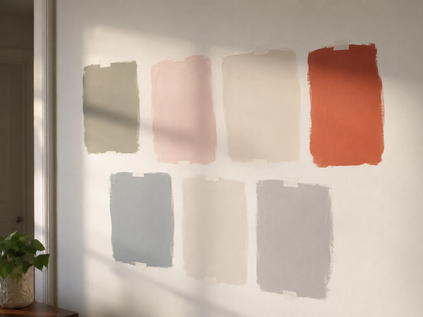 test peinture couleurs